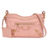 Hip Shoulder Bag, &pound;550, Handbags, Pink, Leather, Front view